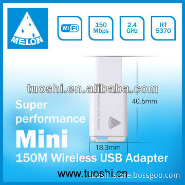 Low factory price 802.11n mini wifi dongle 5370 chipset